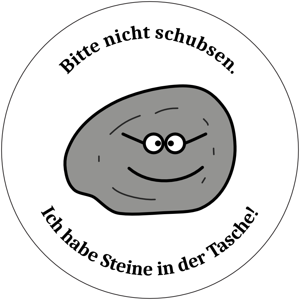 Schlaues Steingesicht